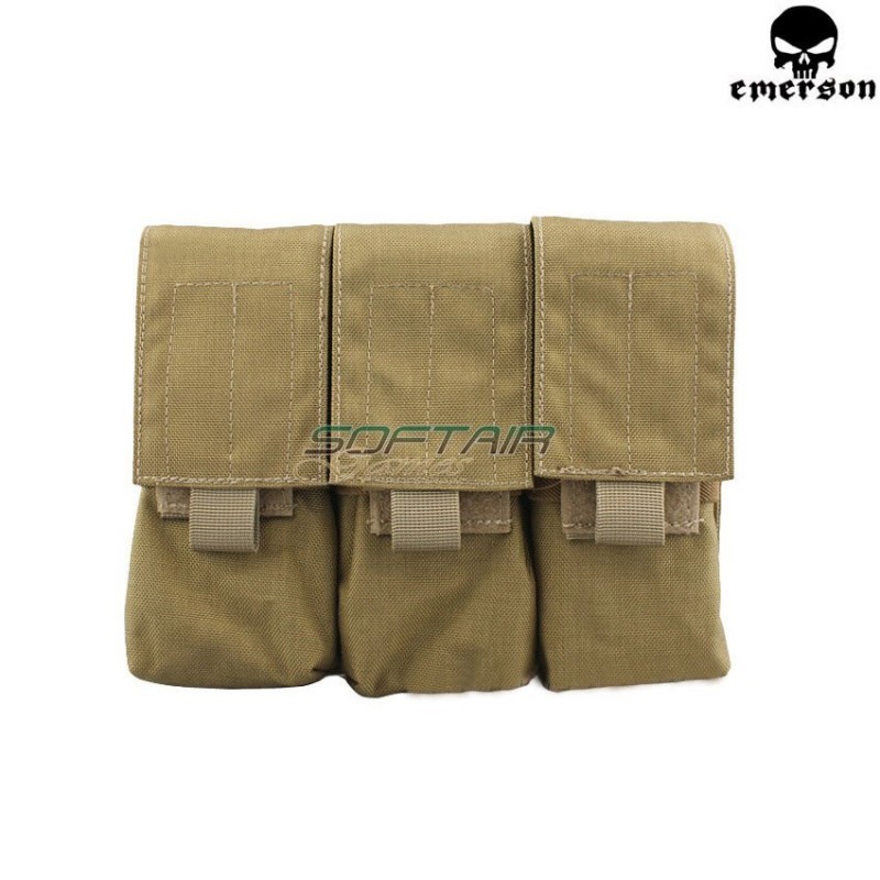 Triple Magazines Pouch Khaki Emerson (em6352kh)