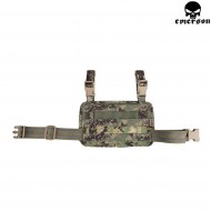 Cosciale Rifle Drop Leg Molle Panel Aor2 Emerson (em6277aor2)