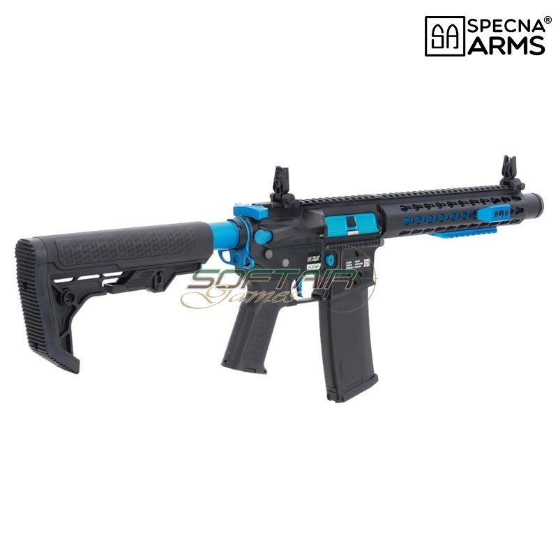 Fucile elettrico SA-E40 Edge HAL2 ETU Light Ops Stock Gen.2 Blu SPECNA ARMS (SPE-01-047206)