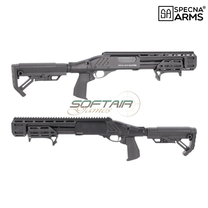 Fucile a pompa a GAS SA-VGS1 VAPOR™ Black Specna Arms (spe-02-047919)