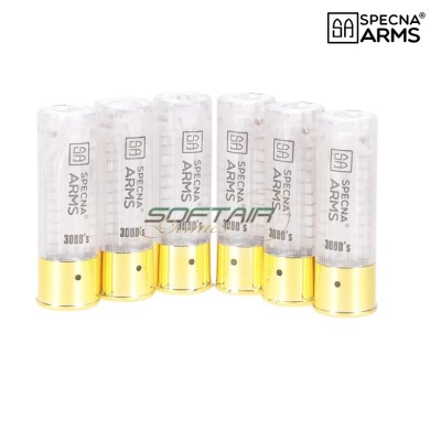 Set of 6 shells 30 BBs for VAPOR™ shotguns Specna Arms (spe-05-047918)