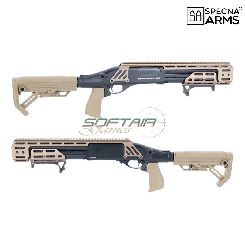Fucile a pompa a GAS SA-VGS1 VAPOR™ Half-Tan Specna Arms (spe-02-047920)