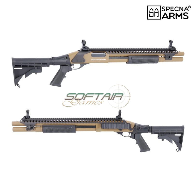 GAS Shotgun SA-VGS8 VAPOR™ Half-Tan Specna Arms (spe-02-047926)
