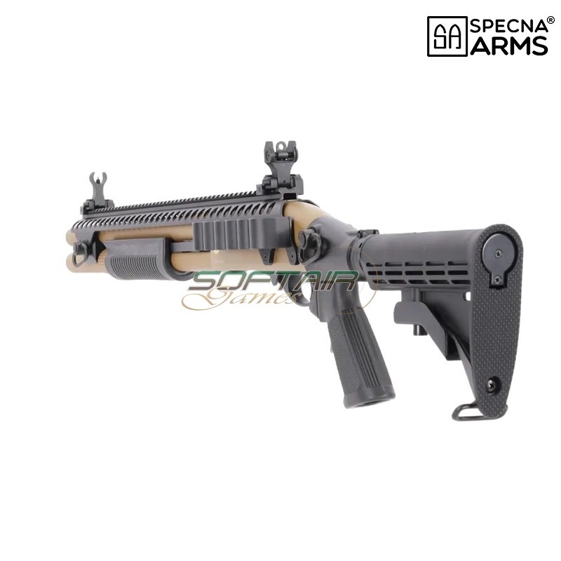 Fucile a pompa a GAS SA-VGS8 VAPOR™ Half-Tan Specna Arms (spe-02-047926)