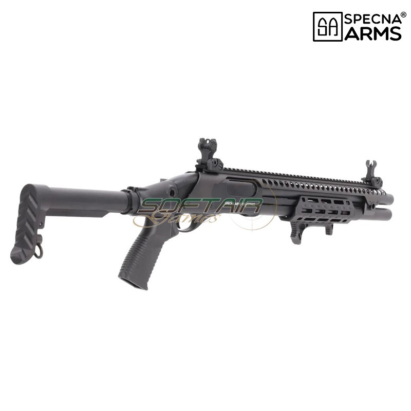 Fucile a pompa a GAS SA-VGS9 VAPOR™ Black Specna Arms (spe-02-047927)