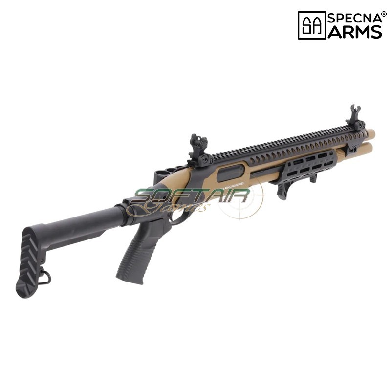 Fucile a pompa a GAS SA-VGS10 VAPOR™ Half-Tan Specna Arms (spe-02-047928)