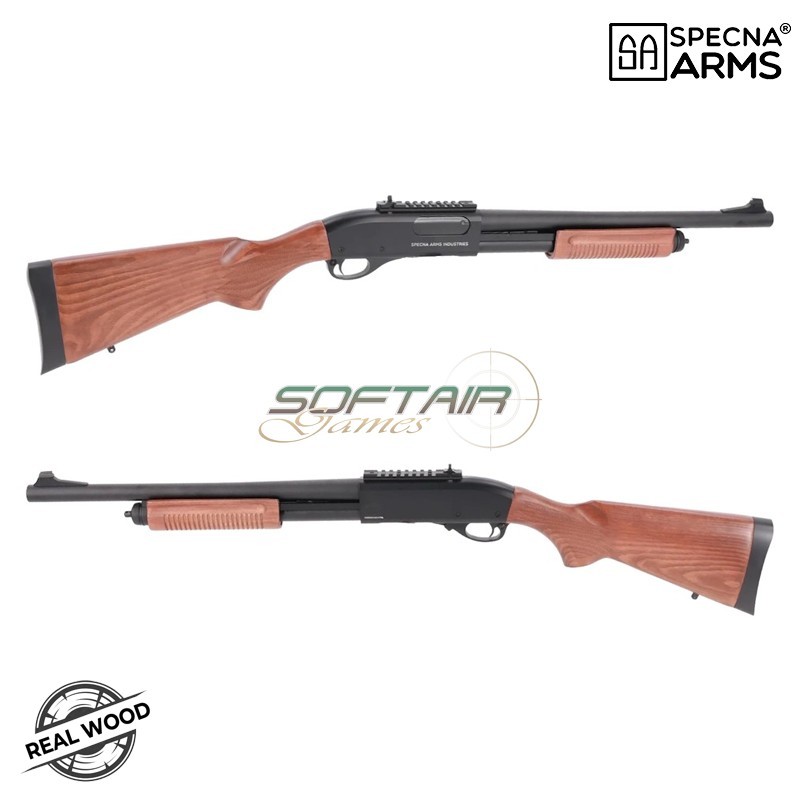 Fucile a pompa a GAS SA-VGS13 VAPOR™ Real Wood Specna Arms (spe-02-047931)