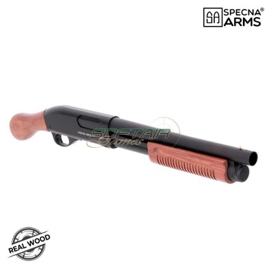 GAS Shotgun SA-VGS14 VAPOR™ Real Wood Specna Arms (spe-02-047932)