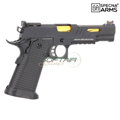 Gas Pistol SA-VGP09 Vapor Black and Gold SPECNA ARMS (SPE-02-047894)