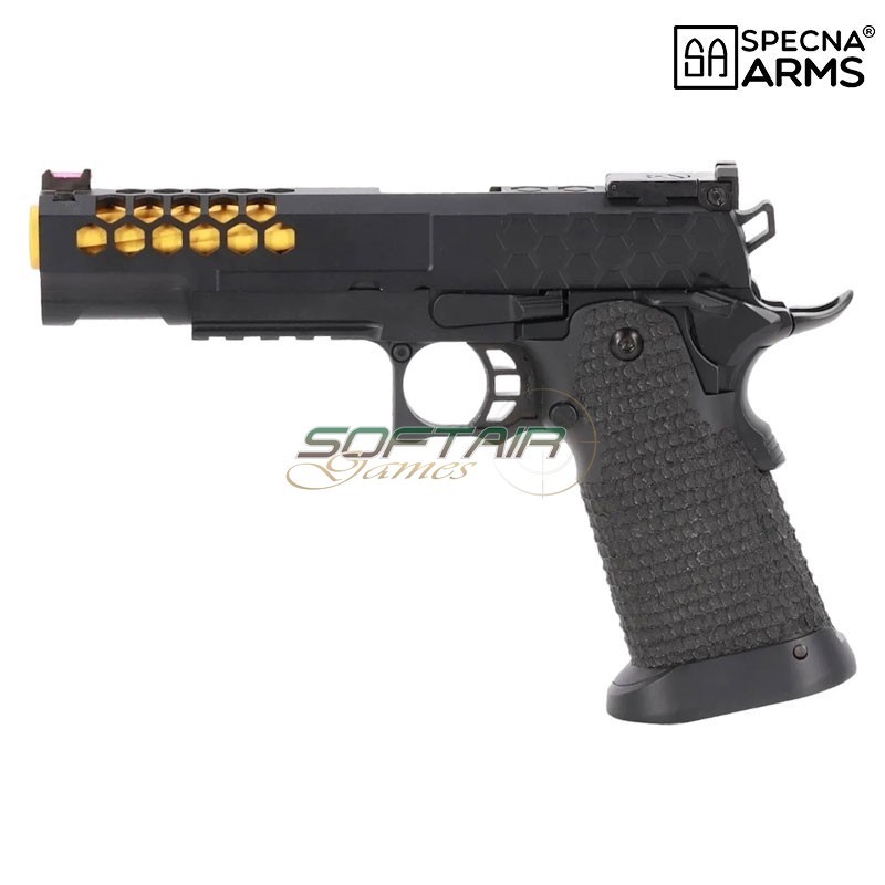 Gas Pistol SA-VGP15 Vapor Black and Gold SPECNA ARMS (SPE-02-047900)