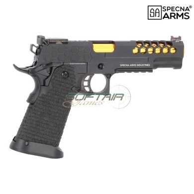 Pistola a gas SA-VGP15 Vapor Black and Gold Specna Arms  (SPE-02-047900)