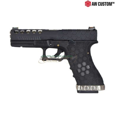 Gas Pistol Vx Series G Black/black Gbb Armorer Works (AW-VX0101)