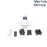 Kit Maverick Mini Red Dot & Magnifier 3x con Mount Integrato Vector Optics (VOGP-02)