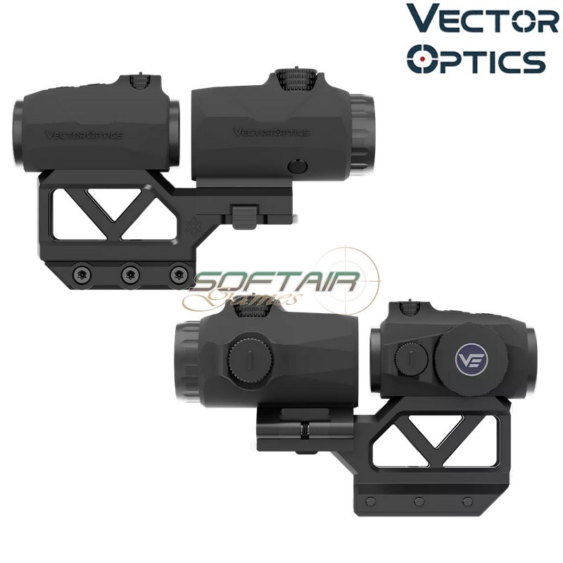 Maverick Mini Red Dot Scope & 3x Magnifier Kit with Integrated Mount Vector Optics (VOGP-02)