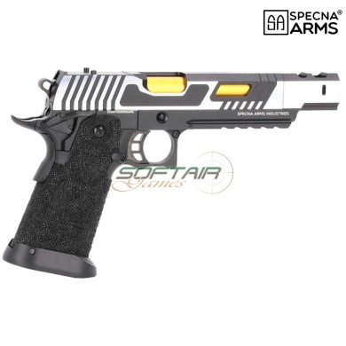 Gas Pistol SA-VGP20 Vapor Optics Ready Black & Silver SPECNA ARMS (SPE-02-047905)