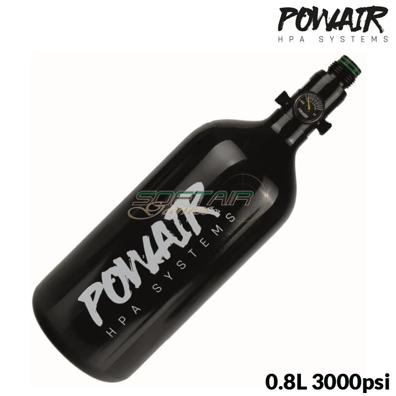 HPA Tank BASIC Series 0.8L/48ci (200 Bar) Aluminium PowAir HPA System (PA-001)