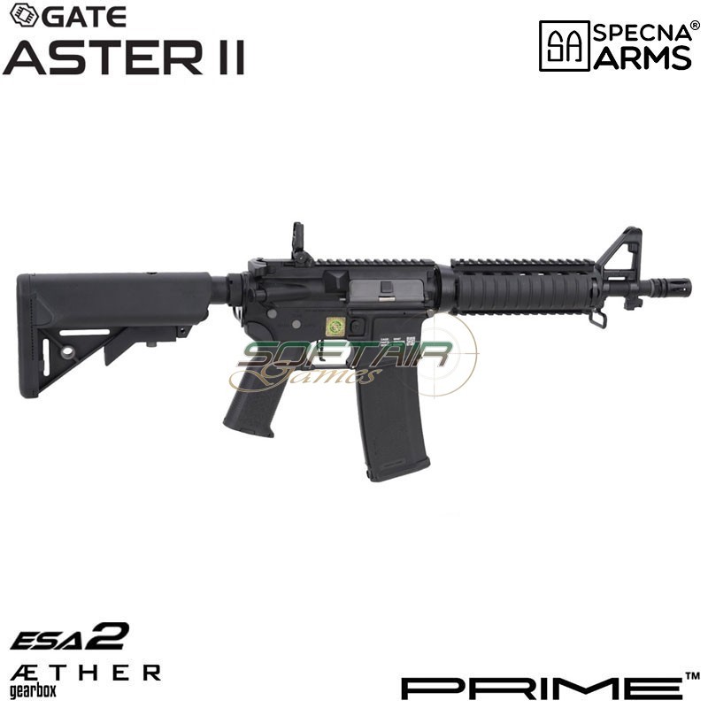 Fucile elettrico RRA SA-P04 Prime BLDC ASTER II ETU nero SPECNA ARMS (SPE-01-043631)