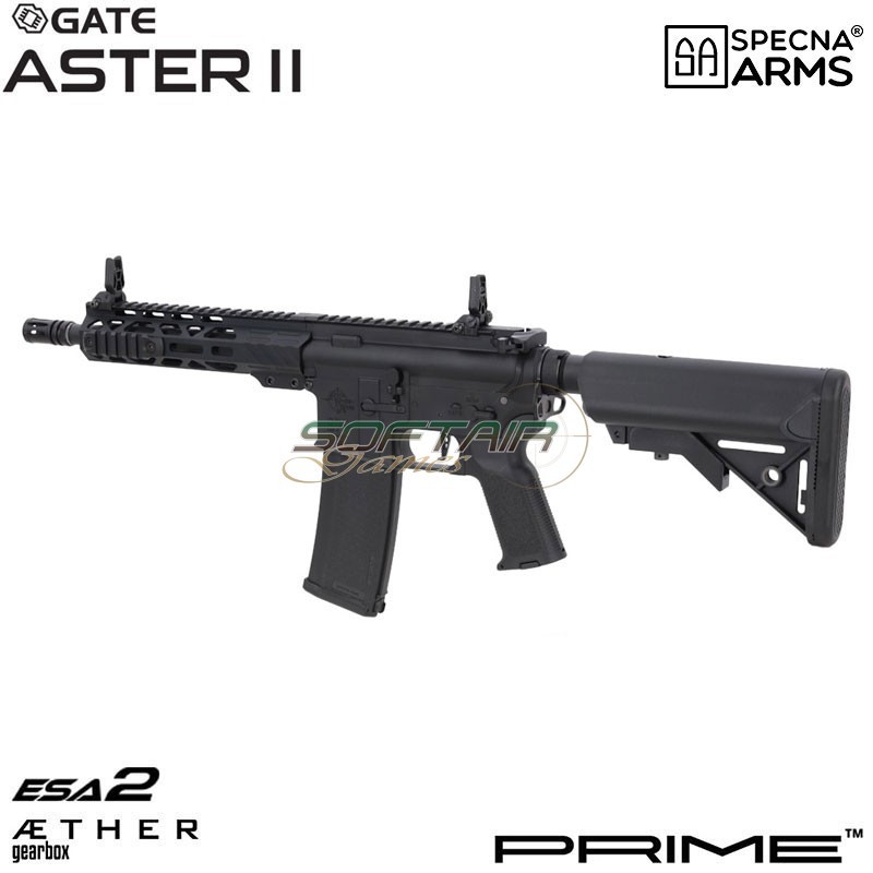 Fucile elettrico RRA SA-P25 PRIME ASTER II ETU BLDC nero SPECNA ARMS (SPE-01-043650)
