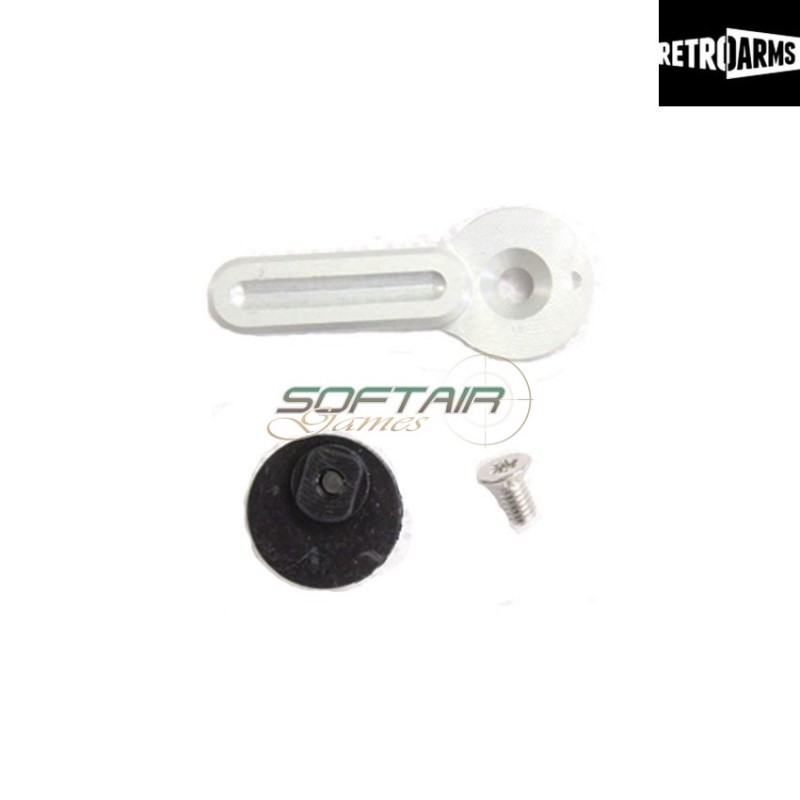 Selettore Cnc M4-b Type Long Silver Retroarms (ra-6518)