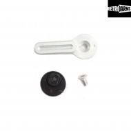 Fire Selector Cnc M4-b Type Long Silver Retroarms (ra-6518)
