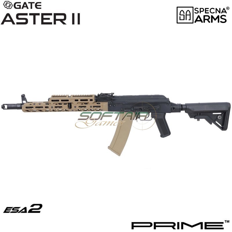 Fucile Elettrico SA-PJ14 Prime Aster II etu bldc half-tan SPECNA ARMS X KPYK (SPE-01-048357)