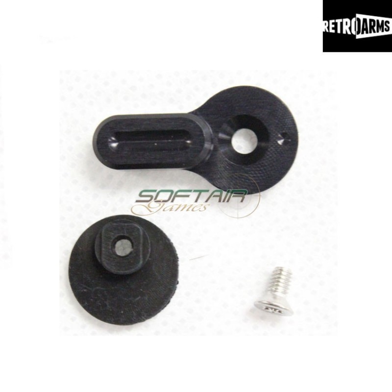 Selettore Cnc M4-b Type Small Black Retroarms (ra-6458)