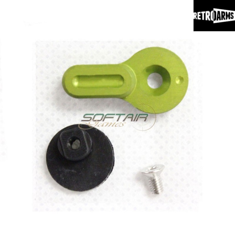Selettore Cnc M4-b Type Small Green Retroarms (ra-6506)