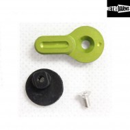 Fire Selector Cnc M4-b Type Small Green Retroarms (ra-6506)