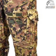 Bulldog Tactical Pant VEGETATO ITA Poly Cotton Rip-Stop Defcon 5 (D5-3175-VI)