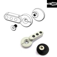 Fire Selector Cnc M4-a Silver Retroarms (ra-6476)