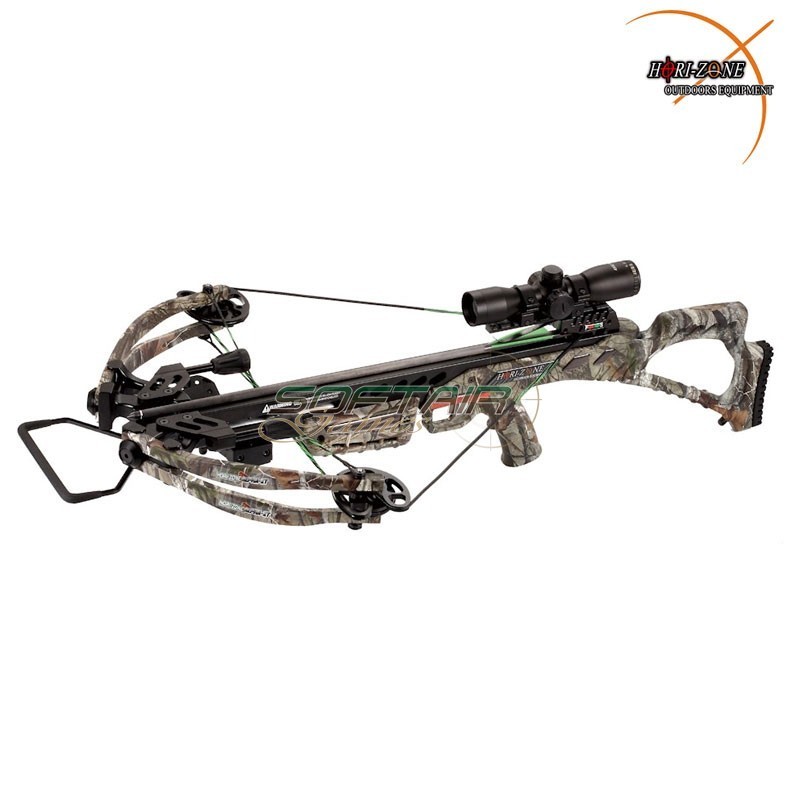 COMPOUND CROSSBOW Alpha XT 185 lbs camo HORI-ZONE (HZ-ALPHAXT)