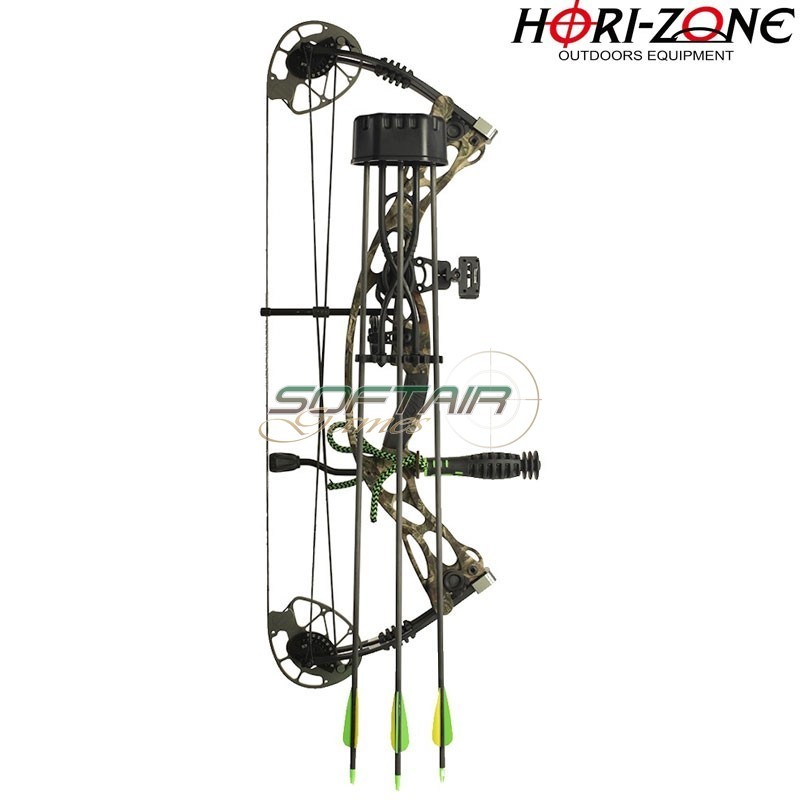 COMPOUND BOW Air Bourne 40/70 lbs camo HORI-ZONE (HZ-AIRBOURNE)