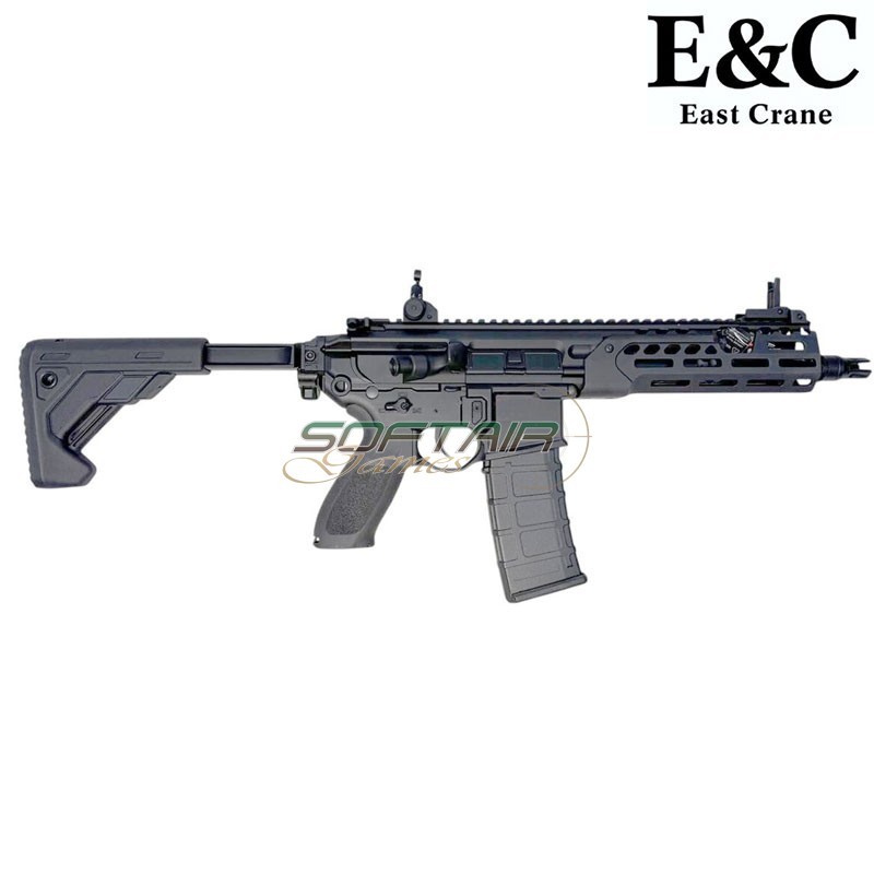 Electric Rifle MCX SPEAR-LT style 8" ETU Black E&C (AF-S003-103-FDE )