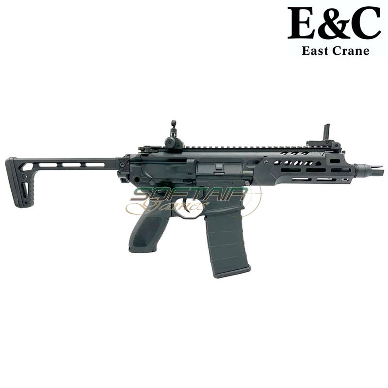 Electric Rifle MCX Rattler Style 6.5" ETU Black E&C (AF-S004-65-B -)