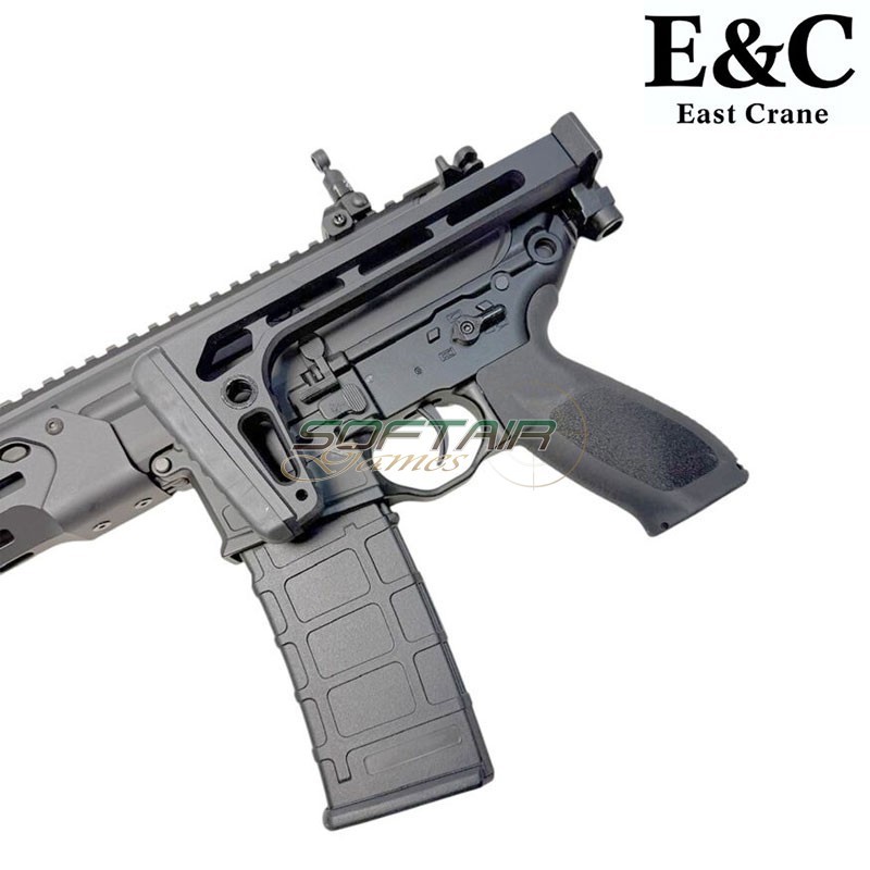 Electric Rifle MCX Rattler Style 6.5" ETU Black E&C (AF-S004-65-B -)