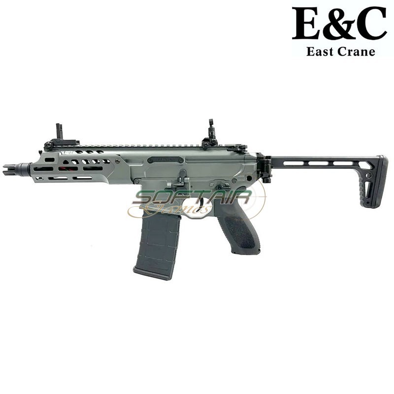 Fucile Elettrico MCX RATTLER style 6.5" ETU Grigio E&C (AF-S004-65-GREY)