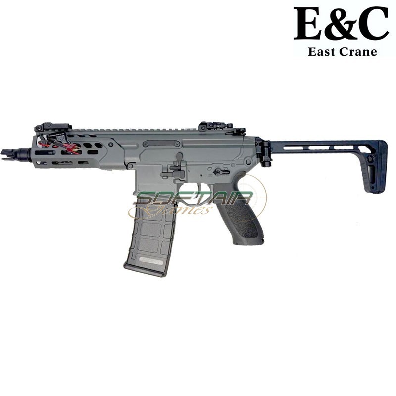 Fucile Elettrico MCX RATTLER style 5.6" ETU grigio E&C (AF-S004-56-GREY)