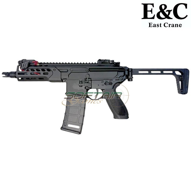 Electric Rifle MCX RATTLER style 5.6" ETU Black E&C (AF-S004-56-B)