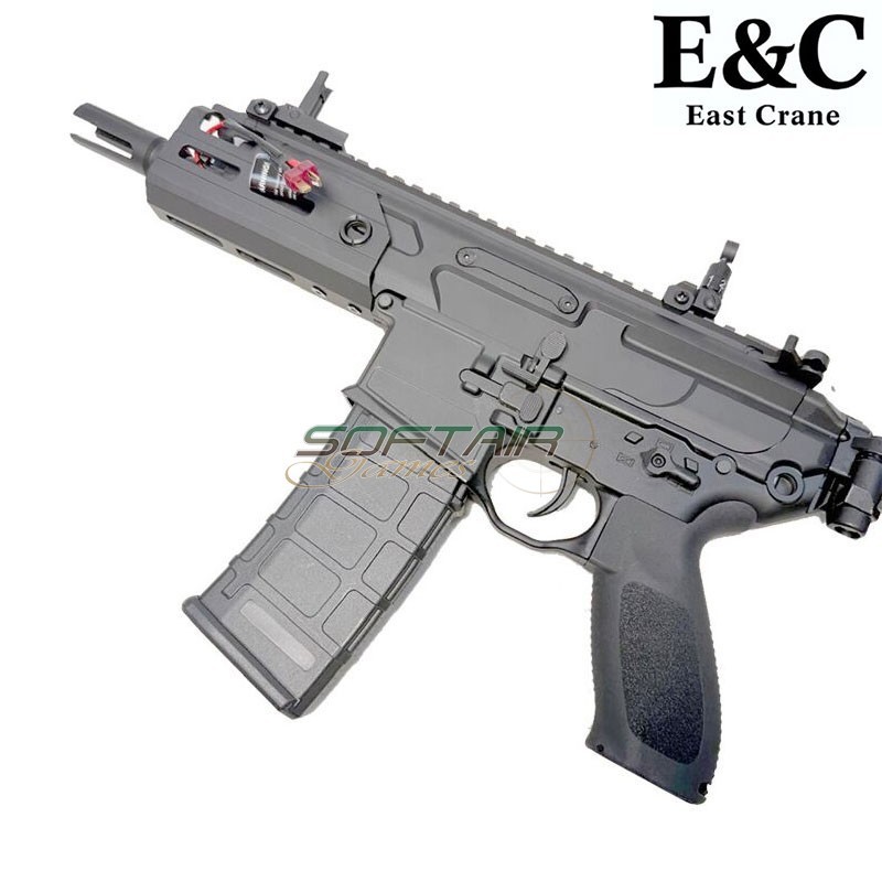Electric Rifle MCX RATTLER style 4.8" ETU Black E&C (AF-S002-B)