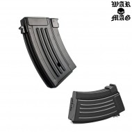 Ak Magazine 250bb Metal Black Warmag (wm-6-bk)