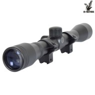 Scope 4x32 mount for 11mm rails black js-tactical (js-4x32l11)