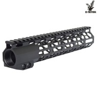 Skeletonized  10" free-float handguard for m4 black js-tactical (js-hc10)