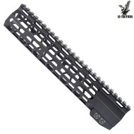 Skeletonized  10" free-float handguard for m4 black js-tactical (js-hc10)
