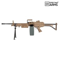 Electric Rifle SA-249 MK1 CORE machine gun Tan SPECNA ARMS (SPE-01-028613)