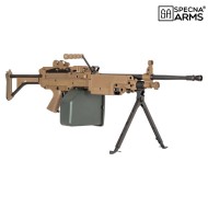 Fucile Elettrico SA-249 MK1 CORE machine gun TAN Specna Arms (SPE-01-028613)
