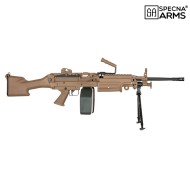 Electric Rifle SA-249 MK2 CORE machine gun TAN Specna Arms (SPE-01-028614)