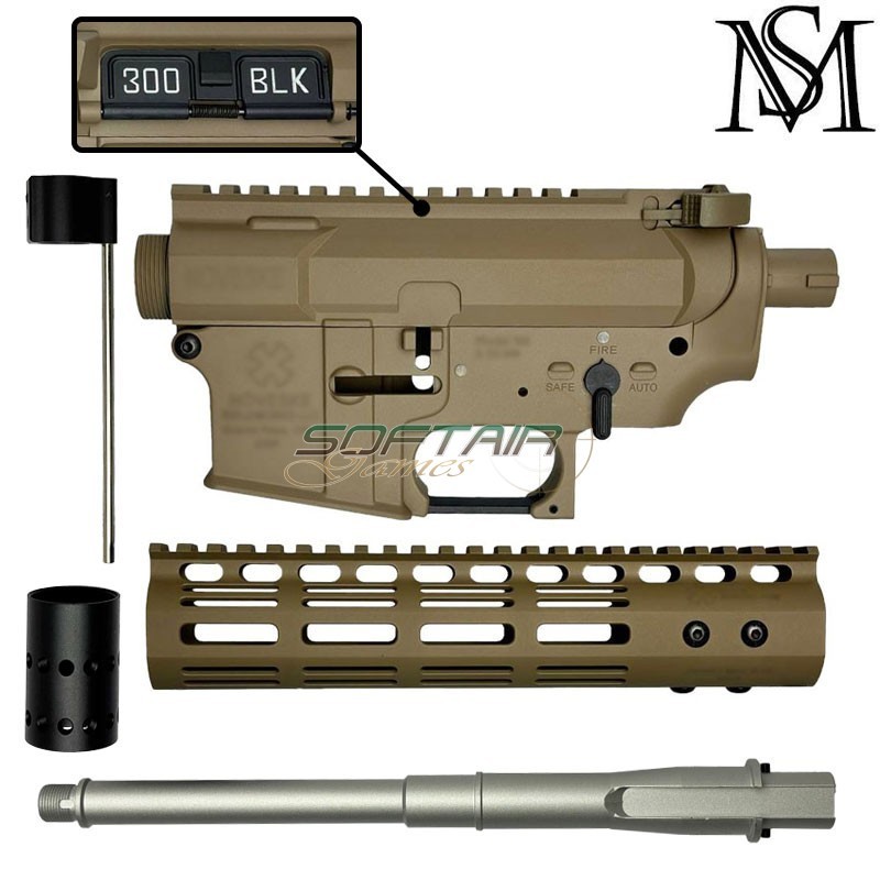 Full Kit Body N4 DEVGRU DARK EARTH Milsim (ms-901c-de)