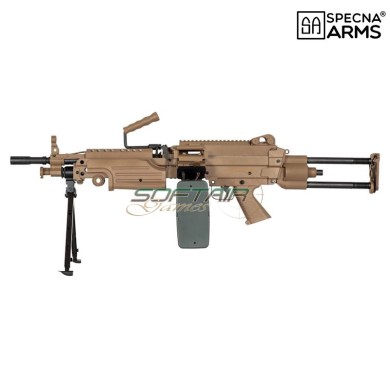 Electric Rifle SA-249 Parà CORE machine gun TAN Specna Arms (SPE-01-028615)