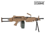 Electric Rifle SA-249 Parà CORE machine gun TAN Specna Arms (SPE-01-028615)