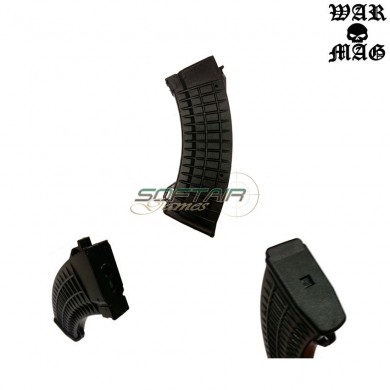 Mid-cap Thermal Style Ak Magazine 110bb Polymer Black Warmag (wm-17-bk)